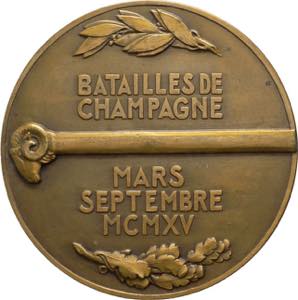 Francia - medaglia emessa per la Seconda ... 