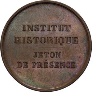 Francia - Gettone di presenza emesso nel XIX ... 