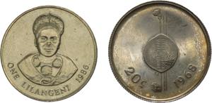 Swaziland - Sobhuza II (1968-1982) e Mswati ... 