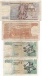 Belgio - lotto di 3 banconote di taglio e ... 