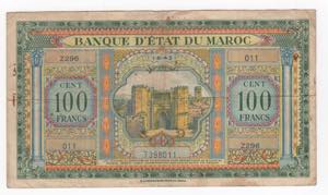Marocco - 100 franchi - ... 
