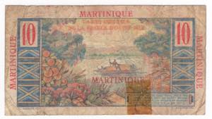 Martinica (Francia) - 10 franchi - N° ... 