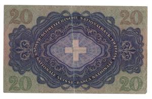 Svizzera - 20 franchi  - 16.10.1947 - ... 
