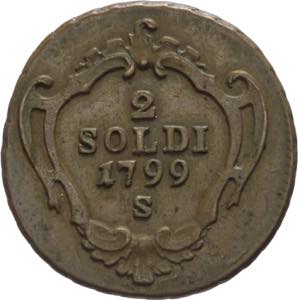 Gorizia - Francesco II (1792-1835) - 2 soldi ... 
