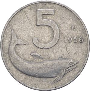 Repubblica Italiana (dal 1946)  - 5 Lire ... 
