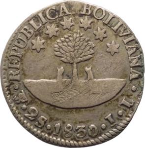 Bolivia - Repubblica (1825-2009) - 2 Soles ... 