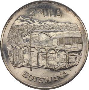 Botswana - Repubblica (dal 1966) - 5 Pula ... 