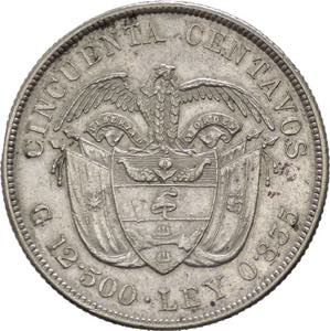 Colombia -  Repubblica (dal 1886) - 50 ... 