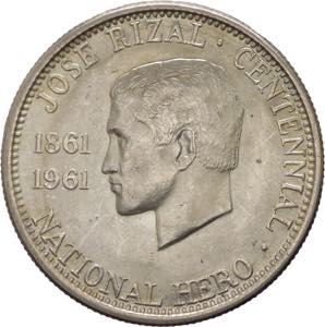 Filippine - repubblica (dal 1946) - 1/2 peso ... 