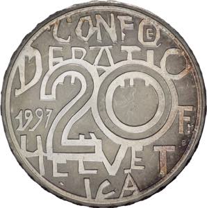 Svizzera - 20 franchi ... 