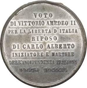 Regno di Sardegna - Medaglia 1849 ... 
