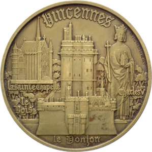 Francia - medaglia per la città di ... 
