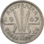 Australia - Giorgio VI (1936-1952) - 3 pence ... 
