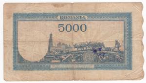 Romania - 5000 lei - Emissione del 1945 - ... 