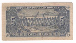 Romania - 5 lei - Emissione del  1952 - N° ... 