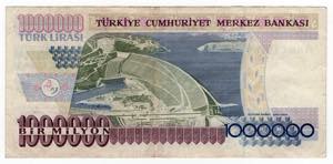 Turchia - Repubblica (dal 1923) - 1000000 ... 