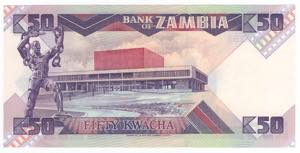 Zambia - Repubblica (dal 1964) -  50 kwacha ... 