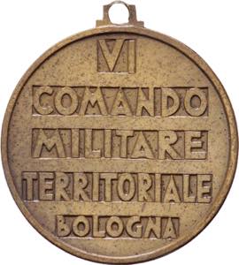 Italia  - Medaglia emessa per il 6° Comando ... 