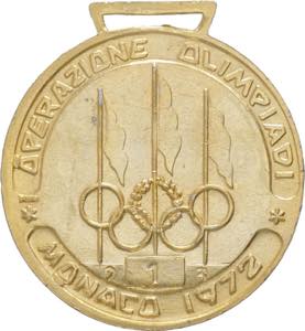 Italia - Medaglia Disney per le Olimpiadi ... 