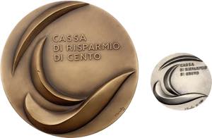 Italia - coppia di medaglie commemorative ... 