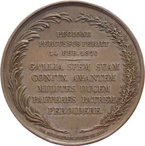 Francia - Medaglia commemorativa di Charles ... 