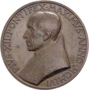 Medaglia Pio XII ... 