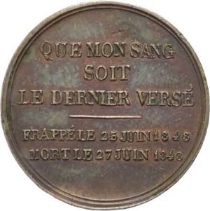 Francia - medaglia in onore di Denis Auguste ... 