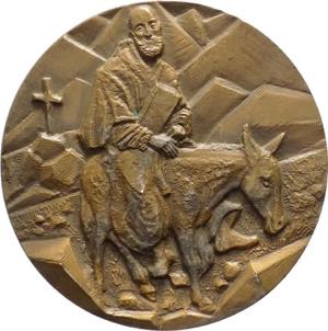 Francia - medaglia dedicata a San Francesco ... 