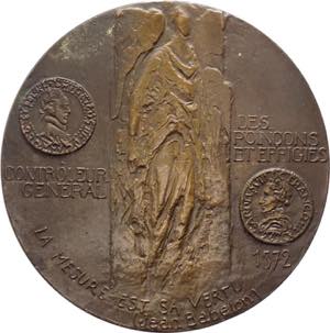 Francia - medaglia dedicata a Germain Pilon ... 