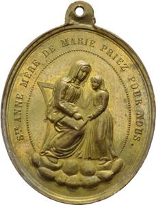 Francia - Medaglia emessa nel 1880 per la ... 