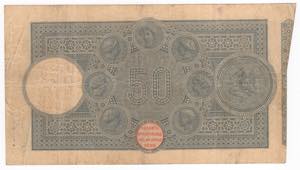 Regno dItalia - Banco di Sicilia - 50 lire ... 