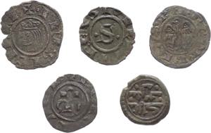 Regno di Sicilia - lotto di 5 monete di ... 