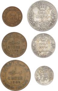 Somalia Italiana - Lotto di 6 monete: 1 Besa ... 