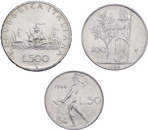 Monetazione in Lire (1946-2001) Lotto n.3 ... 