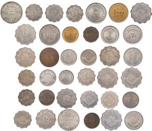 Iraq - lotto di 31 monete di taglio, anni e ... 