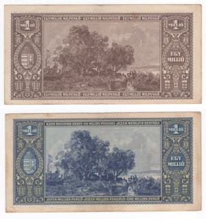 Lotto 2 banconote: Ungheria - Post WWII - 1 ... 