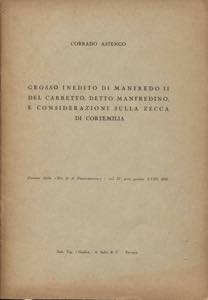 .ASTENGO C. - Grosso inedito di Manfredi II ... 