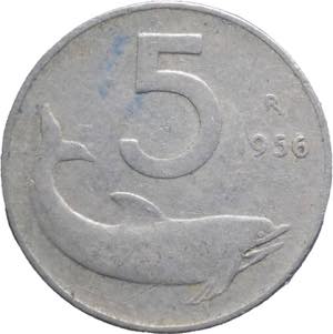 Repubblica Italiana (dal 1946) - 5 Lire ... 