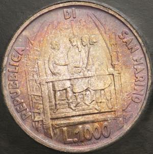 Nuova Monetazione (dal 1972) moneta da 1000 ... 