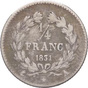 Francia - Luigi Filippo I (1831-1848) - 1/4 ... 
