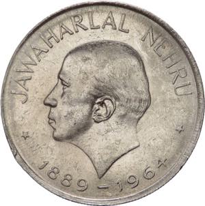 India - Repubblica (dal 1950) - 1 rupia 1964 ... 