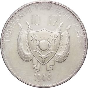 Repubblica del Niger (dal 1960) - 10 franchi ... 