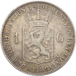 Olanda - Guglielmina (1890-1948) - 1 gulden ... 