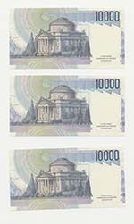 ITALIA - Lotto n.3 Banconote 10000 Lire ... 
