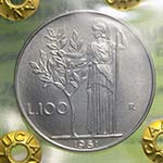 100 lire Minerva 1961 ... 