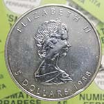 Canada - Elisabetta II - 5 dollari 1988 - ... 