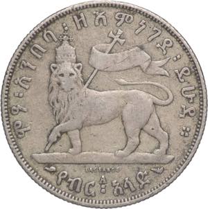Etiopia - Menelik II (1889-1913) - 1/2 birr ... 