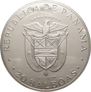 Panama - Repubblica (dal 1903) -  20 Balboa ... 