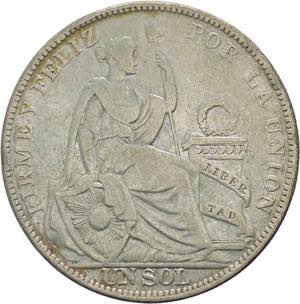 Perù - Repubblica (dal 1822) - 1 sol 1930 - ... 