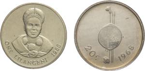 Swaziland - Sobhuza II (1968-1982) e Mswati ... 